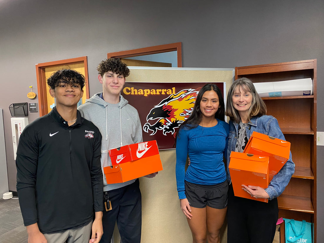 Chaparral High School Shoe Drive